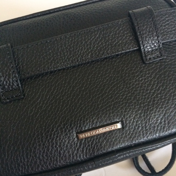 LAST ONE! Rebecca Minkoff 3-zip belt bag pebbled Black - Picture 6 of 8